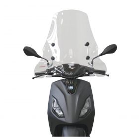 Pare-brise transparent haut pour scooter FABBRI 690x690mm