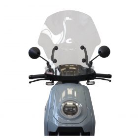 Pare-brise transparent FABBri pour scooter 550x565mm