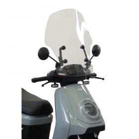 Pare-brise transparent FABBri pour scooter 550x565mm