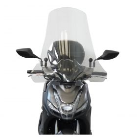 Pare-brise transparent haut pour scooter FABBRI 690x695mm