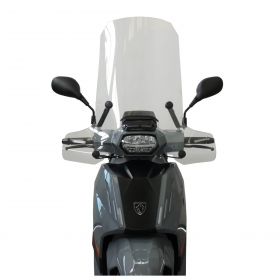 Pare-brise transparent haut pour scooter FABBVI 710x470mm