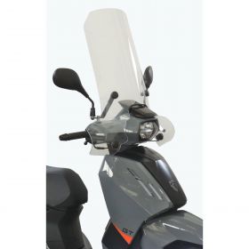 Pare-brise transparent haut pour scooter FABBVI 710x470mm