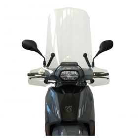 Pare-brise haut transparent FABBRI pour scooter 710x510mm