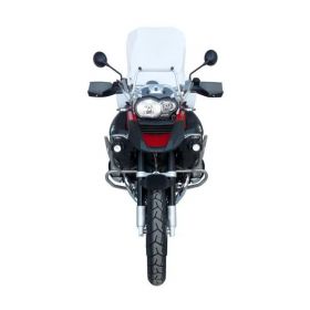 Pare-brise transparent pour moto Naked-Sport-Touring 460x480mm