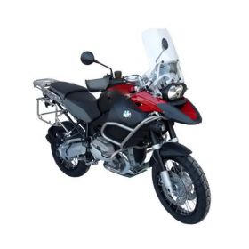 Pare-brise transparent pour moto Naked-Sport-Touring 460x480mm