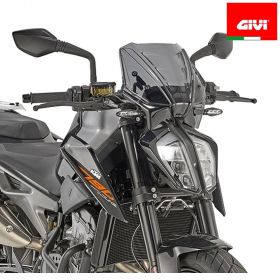 Cupolino Nero Universale Per Moto Naked Givi 245n - Fuorigiriweb