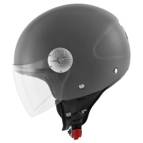 GIVI 10.7 EVO Demi-Jet-Helm mattes Grau