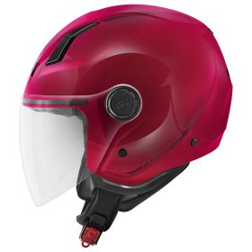 Demi Jet Helmet GIVI 11.7 Solid Burgundy