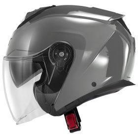 Casque Jet GIVI X25 Solid Gris Brillant