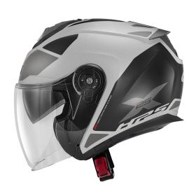 Casque Jet GIVI X25 Target Noir Titane Mat