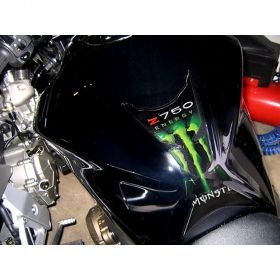 Paraserbatoio adesivi 3d hrc carbonio protezione serbatoio per moto honda  racing