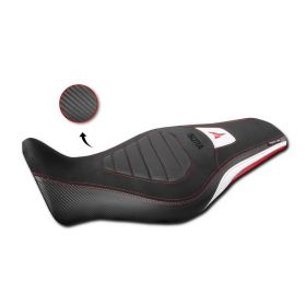 Isotta Seat Cover Black Red White