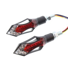 COPPIA FRECCE JAVELIN JMP LED CON LUCE POSIZIONE ROSSO STOP INTEGRATO OMOLOGATE