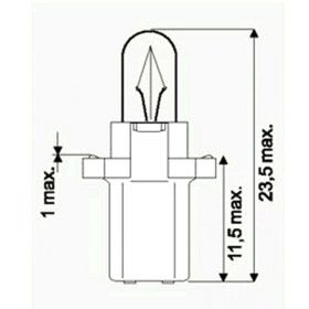 Motorrad lampe JMP 1671 + JMP 10ER