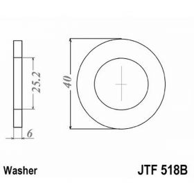 JT JTF518B Front sprocket small parts