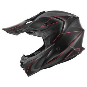 KAPPA KV49 Evo Chaser motocross helmet matt black grey red