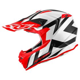 KAPPA KV49 Evo Great motocross-helm weiß glänzend rot schwarz