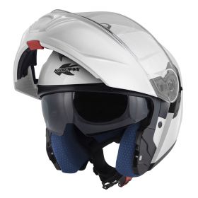 Casco modulare KAPPA KV50 Basic bianco lucido