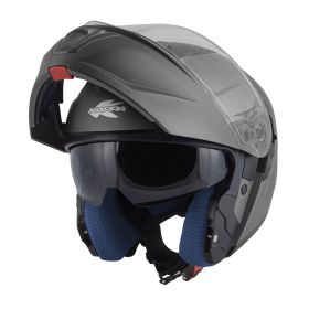 Casco modulare KAPPA KV50 Basic titanio opaco