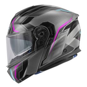 Casco modulare KAPPA KV50 Escalade titanio lucido rosa