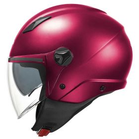 Casco demi-jet KAPPA KV57 Basic rosso bordeaux opaco