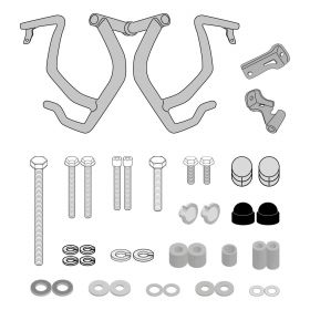 KAPPA KN7717OR tubular engine guard bottom part orange