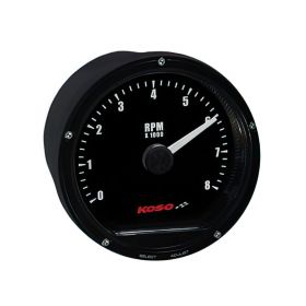 Koso D75 tachometer max 8000 rpm
