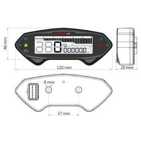 Odometer Koso DB-01RN