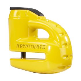 Kryptonite Keeper 5-S2 disc lock yellow with reminder cable