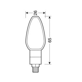 Lampe Touareg 12V LED Flèches Noires