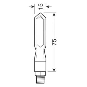 Lampa Piercer SQ Clignotants séquentiels à LED 12V LED