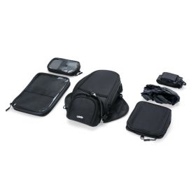 Lampa T-Voyager Magnetische Tanktasche mit 3 Bürsten-Set