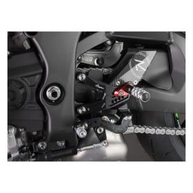 Pedane poggiapiedi fissi Lightech per Kawasaki zx10r