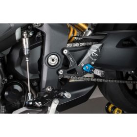 Pedane regolabili - 'r' version Lightech compatibile con Triumph speedtriplers1200