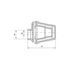 Malossi RED FILTER E5 Air Filter D 38