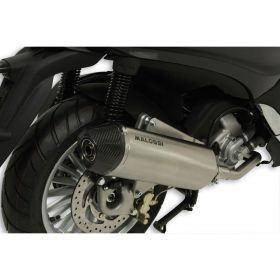 Malossi RX exhaust homologated catalyst with catalytic converter