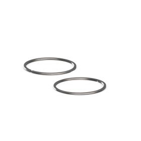 Malossi piston ring pair D 43x1,5 rectangular