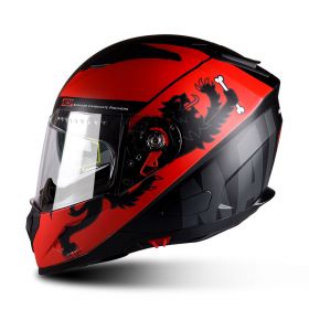 Casque Intégral Malossi HM1 Noir Rouge