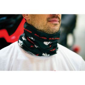 Malossi motorcycle neck warmer black