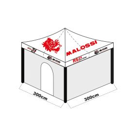 Malossi paddock tent 300x300 cm