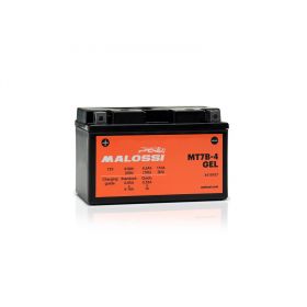 Malossi MT7B-4 Gel Battery Preloaded Ready to Use YT7B