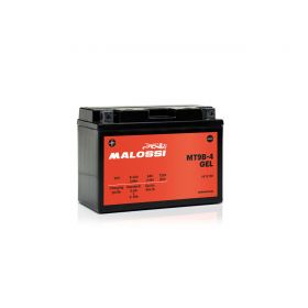 Malossi MT9B-4 gel battery preloaded ready for use YT9B-4