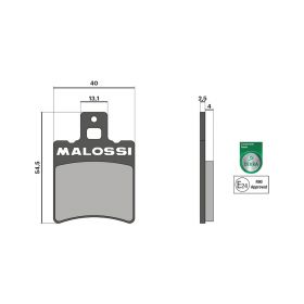 Malossi BRAKE PADS homologated