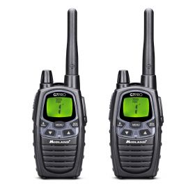 Pair of Walkie Talkies MIDLAND G7 Pro Black with Dual Charger