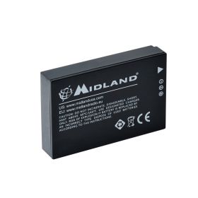 Batterie au lithium 1700 mah 3,7 V pour caméra MIDLAND XTC400