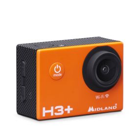 MIDLAND H3+ Action Cam Full HD Wi-Fi mit Unterstützung und wasserdichtem Gehäuse