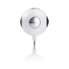 Smart Action Cam MIDLAND H360 Videokamera Smartphone Panoramisch USB-C Full HD
