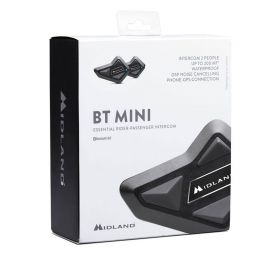 Pair of Universal Bluetooth Helmet Intercom MIDLAND BT Mini