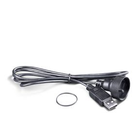 Waterproof USB Power Cable for MIDLAND Dash Cam Bike Guardian C1415