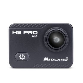 MIDLAND H9 PRO 4K Caméra d'action Wi-Fi avec support et boîtier étanche